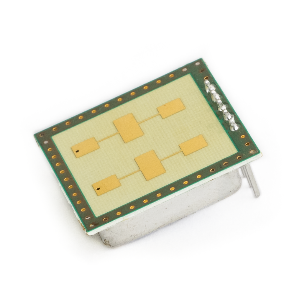 K-LC5 is an extended range dual channel Doppler Radar module with an asymmetrical beam for short range sensors