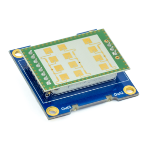 K-LD7 evaluation kit is a fully operational distance triggered movement detector