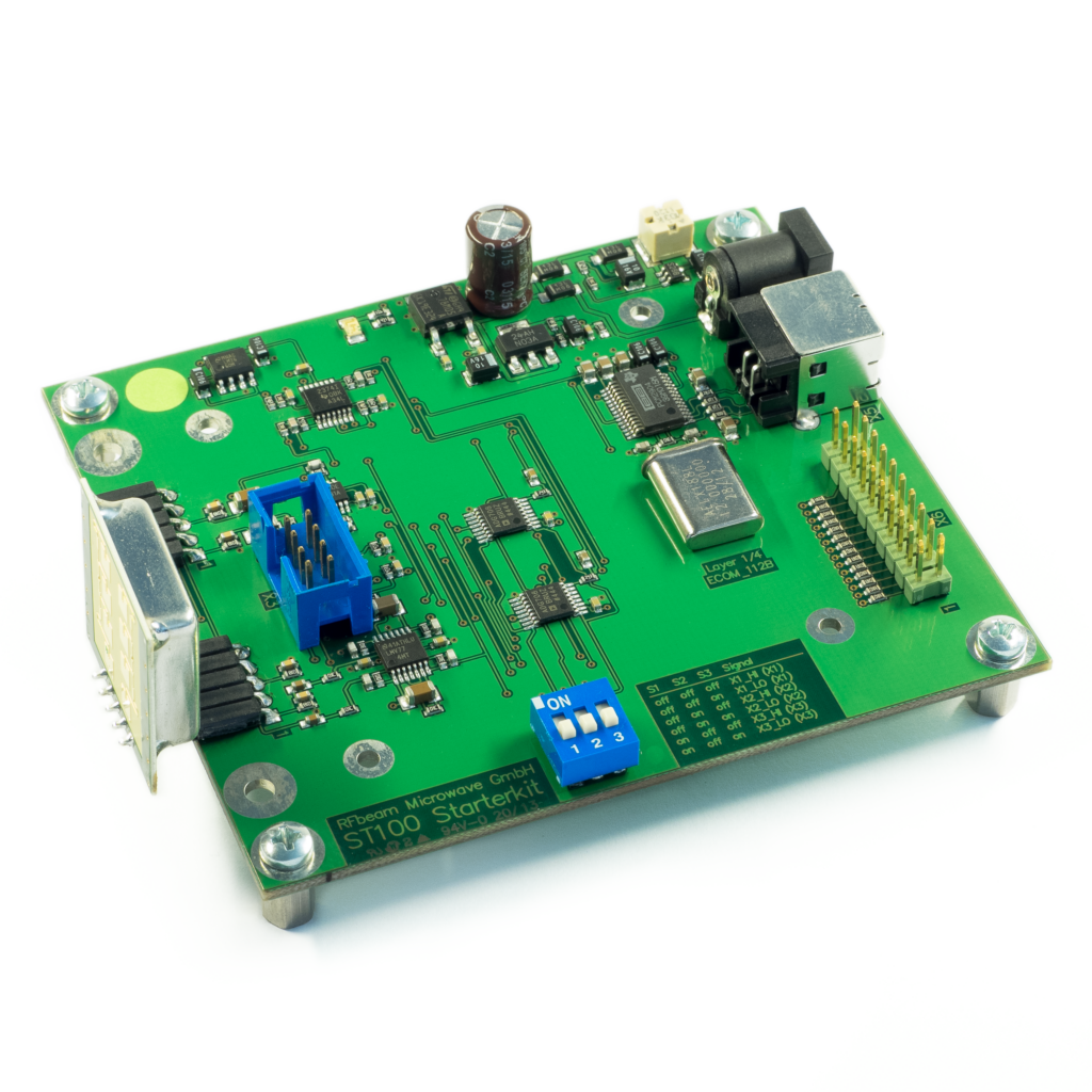 analouge Radar sensors st100 starter kit